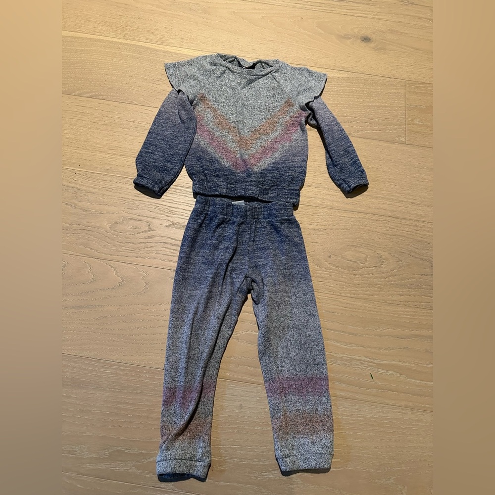 Andy & Evan Sweatshirt and Sweatpants set 2T